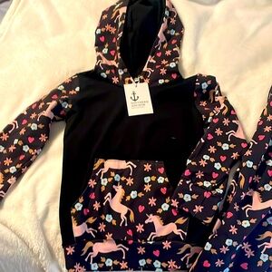 Southern Anchor 2 pc long sleeve hoodie with leggings